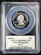 2000-S 25C New Hampshire Silver PR69DCAM