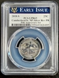2018-S 25C Cumberland Is. NP-Silver Rev PR 50th Anniversary Set First Strike PR69