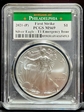 2021-(P) $1 Silver Eagle - T1 Emergency Issue Struck at Philadelphia First Strike MS69
