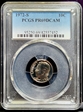 1972-S 10C PR69DCAM