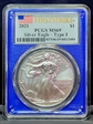 2021 $1 Silver Eagle - Type 1 First Strike MS69