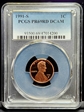 1991-S 1C PR69DCAM