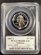 2002-S 25C Indiana PR69DCAM