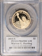 2014-S $1 Warren G. Harding With Signature PR69DCAM