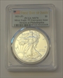 2021-(P) $1 Silver Eagle -T1 Emergency Issue Struck at Philadelphia First Day of Issue MS70