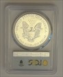 2021-(P) $1 Silver Eagle -T1 Emergency Issue Struck at Philadelphia First Day of Issue MS70