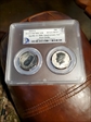2019-S 50C Apollo 11 50th Anniversary Set First Strike 2 coin Holder 50C set PR70DCAM