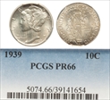 1939 10C PR66