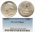 1939 25C PR64