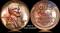 1937-D 1C MS66RB