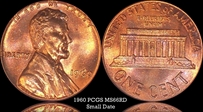 1960 1C Small Date MS66RD