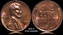 1935-S 1C MS65RB