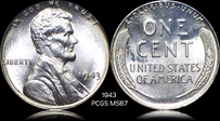 1943 1C MS67