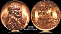 1938-D 1C MS66RB