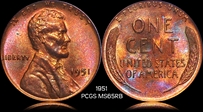 1951 1C MS65RB