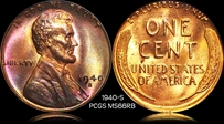 1940-S 1C MS66RB