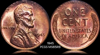 1945 1C MS65RB