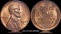 1952-S 1C MS63RB