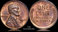 1948 1C MS63RB
