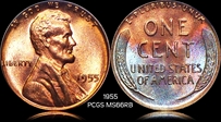 1955 1C MS66RB