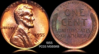 1955 1C MS65RB
