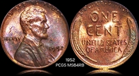 1952 1C MS64RB