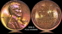 1956-D 1C MS66RB