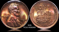 1935 1C MS65RB