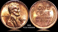 1955 1C MS65RB