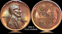 1956-D 1C MS66RB