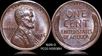 1926-D 1C MS63BN
