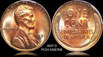 1937-D 1C MS67RB