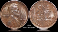 1918 1C MS64BN