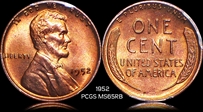 1952 1C MS65RB