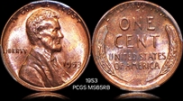 1953 1C MS65RB