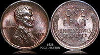 1928 1C MS64BN