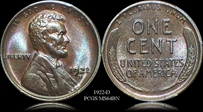 1922-D 1C MS64BN