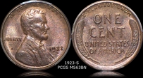1923-S 1C MS63BN