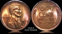 1939-D 1C MS66RB