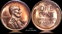 1935 1C MS66RB