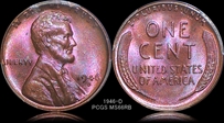 1946-D 1C MS66RB