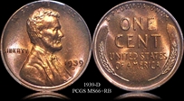 1939-D 1C MS66+ RB