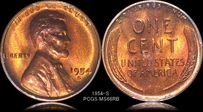 1954-S 1C MS66RB