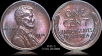 1920-D 1C MS65BN