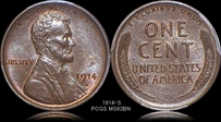 1914-S 1C MS63BN