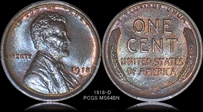 1918-D 1C MS64BN