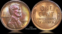 1950 1C MS66RB
