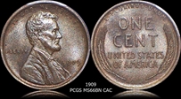 1909 1C Lincoln MS66BN