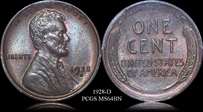1928-D 1C MS64BN