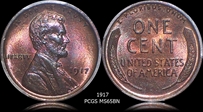 1917 1C MS65BN